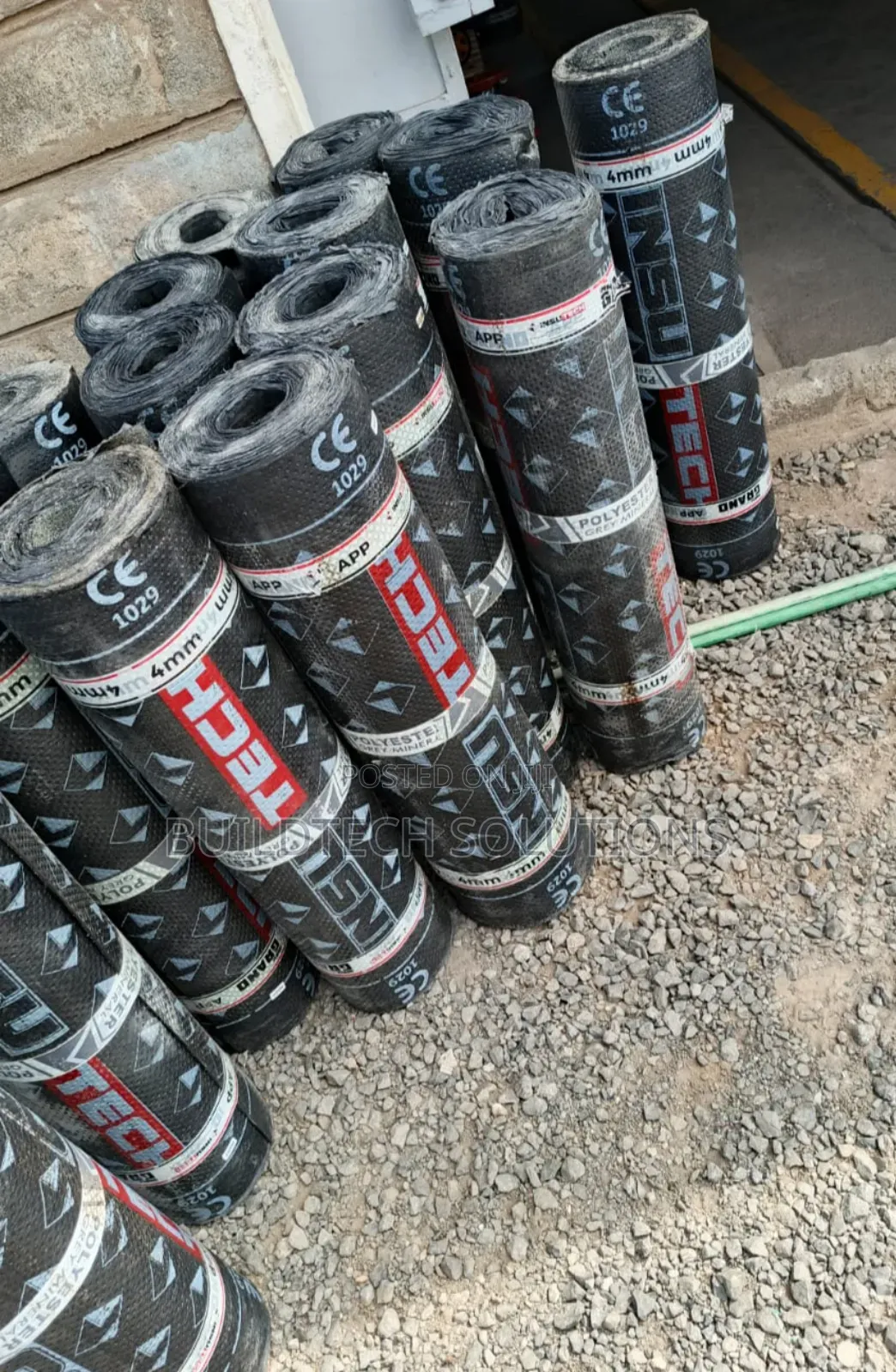 4mm Basement Waterproofing Membrane Roll
