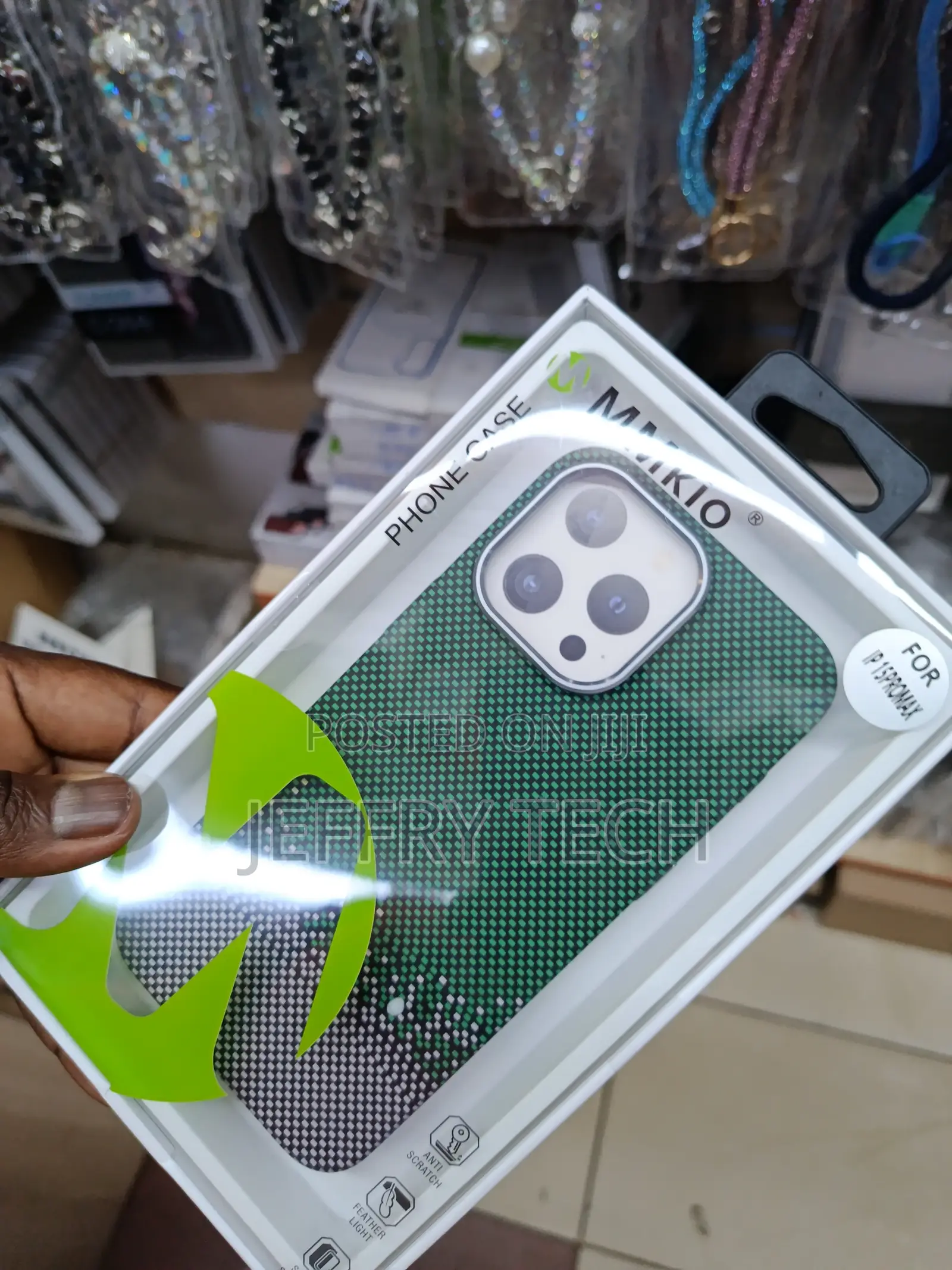 Seuler Ultra Thin Case for iPhone 15 Pro Max Carbon Fiber Texture