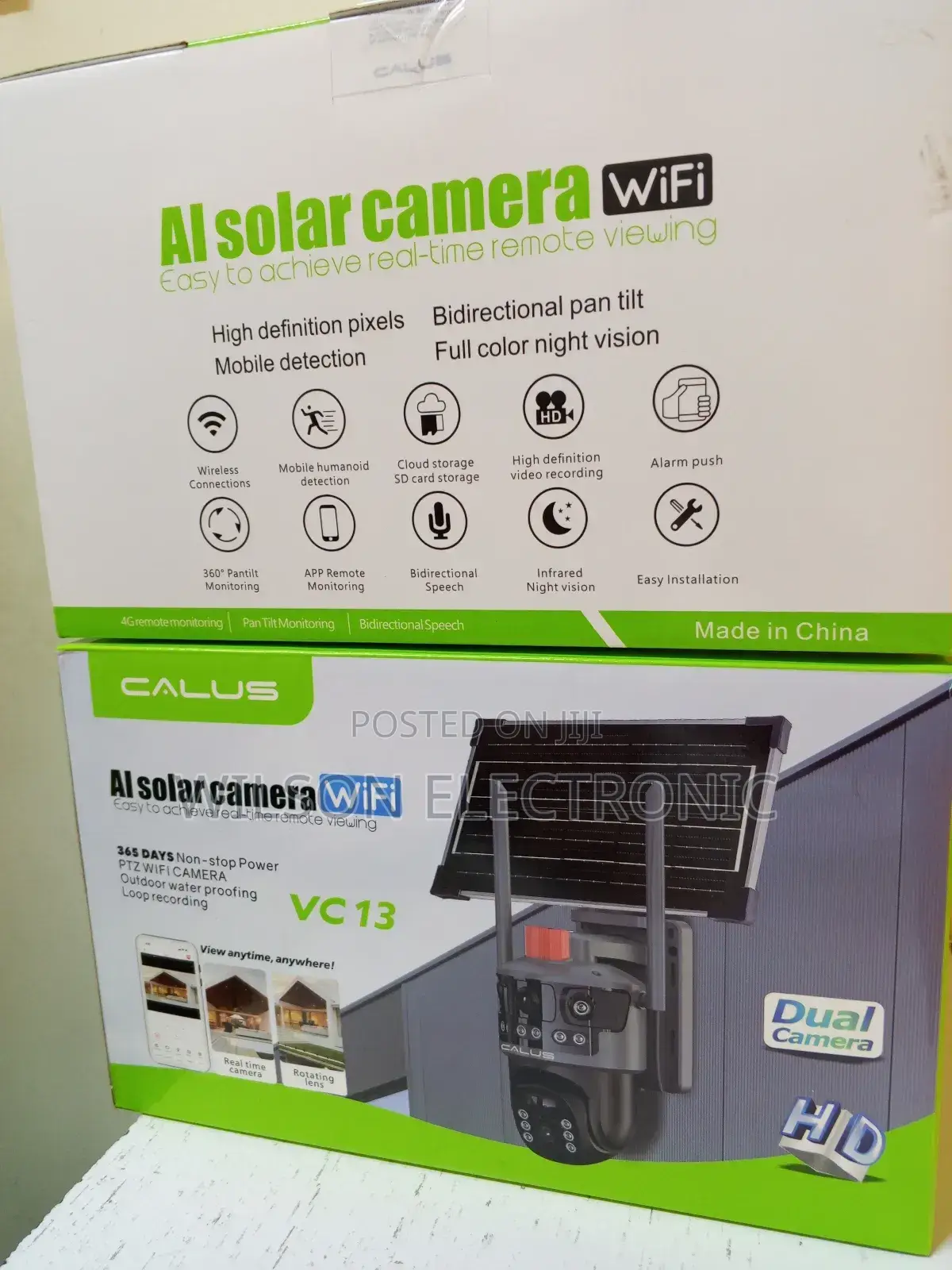 Vc-13 Solar Wifi Camera