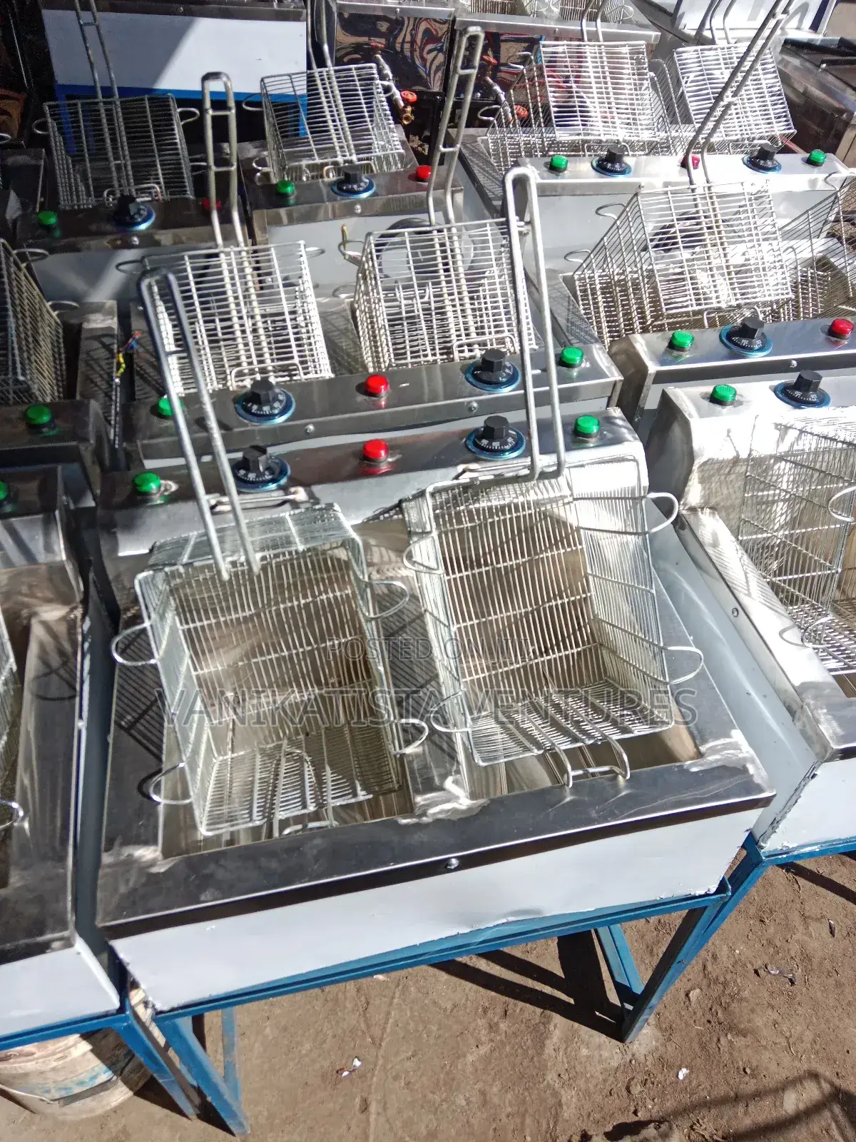 Electric Chips Fryer. With a Stand