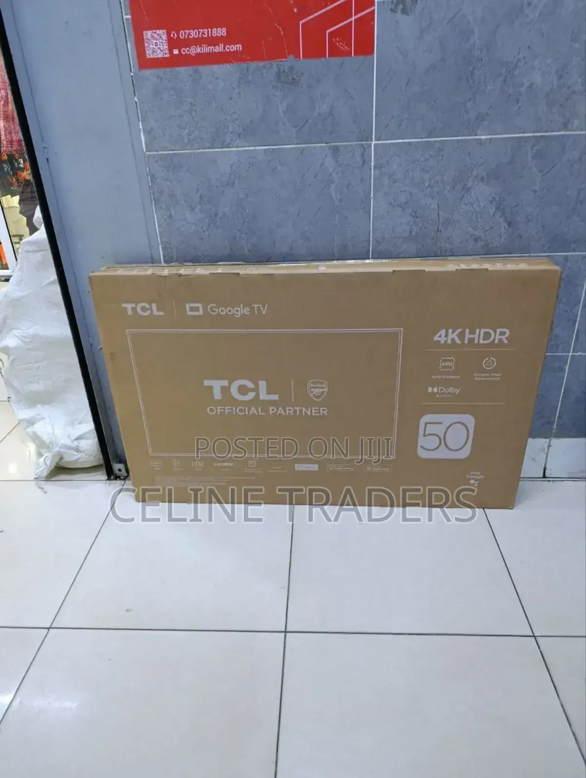 TCL 50-Inch HDR Led Smart Tv With Google Tv