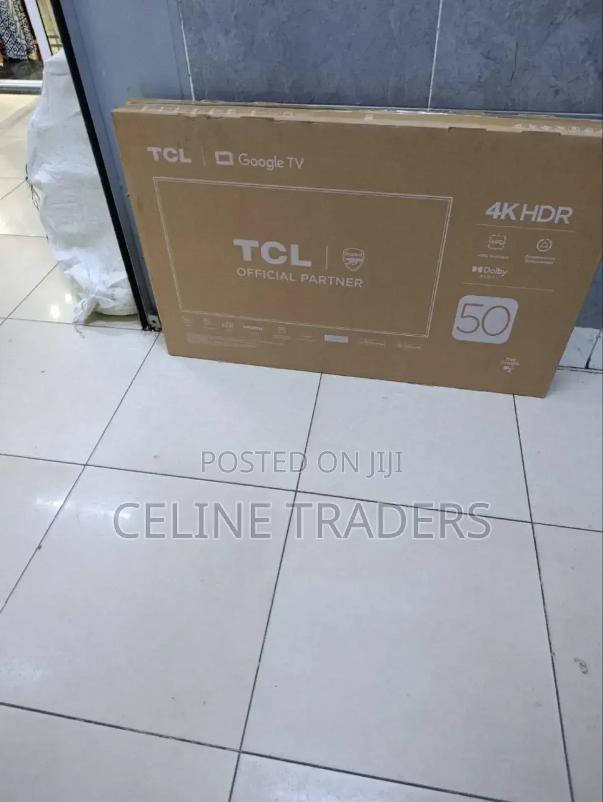 TCL 50-Inch HDR Led Smart Tv With Google Tv