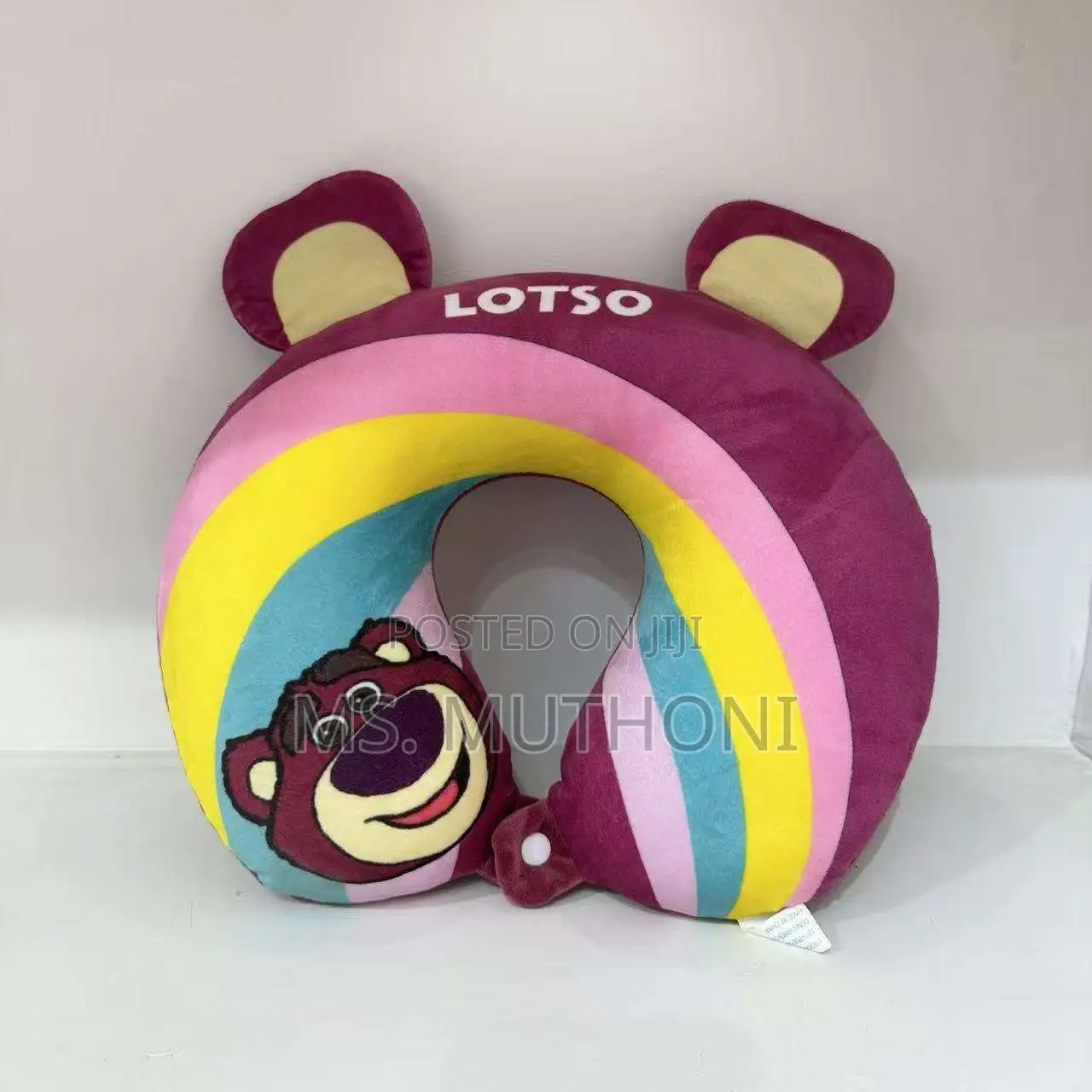 U-Shaped Cartoon Characters Neck Travel Pillow.