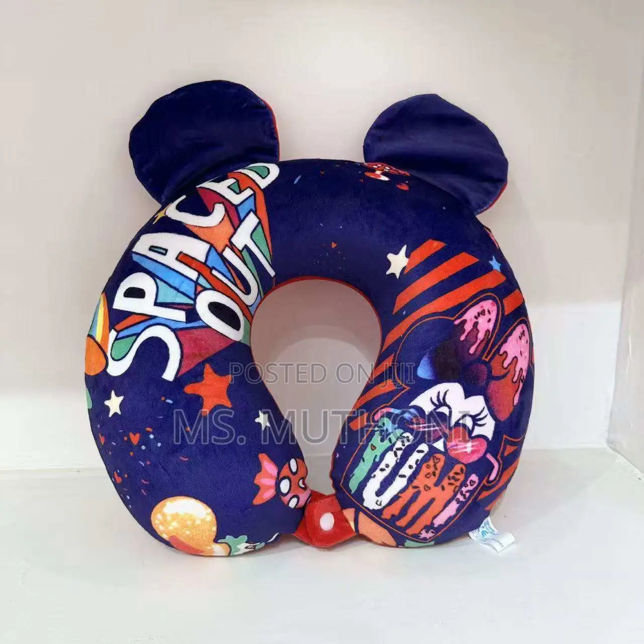 U-Shaped Cartoon Characters Neck Travel Pillow.