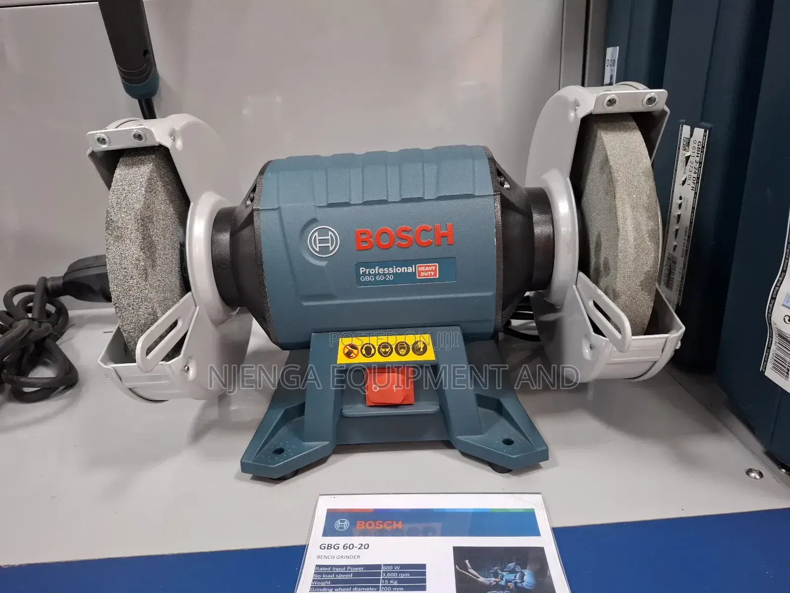 Bench Grinder Bosch Gbg 60-20 Professional