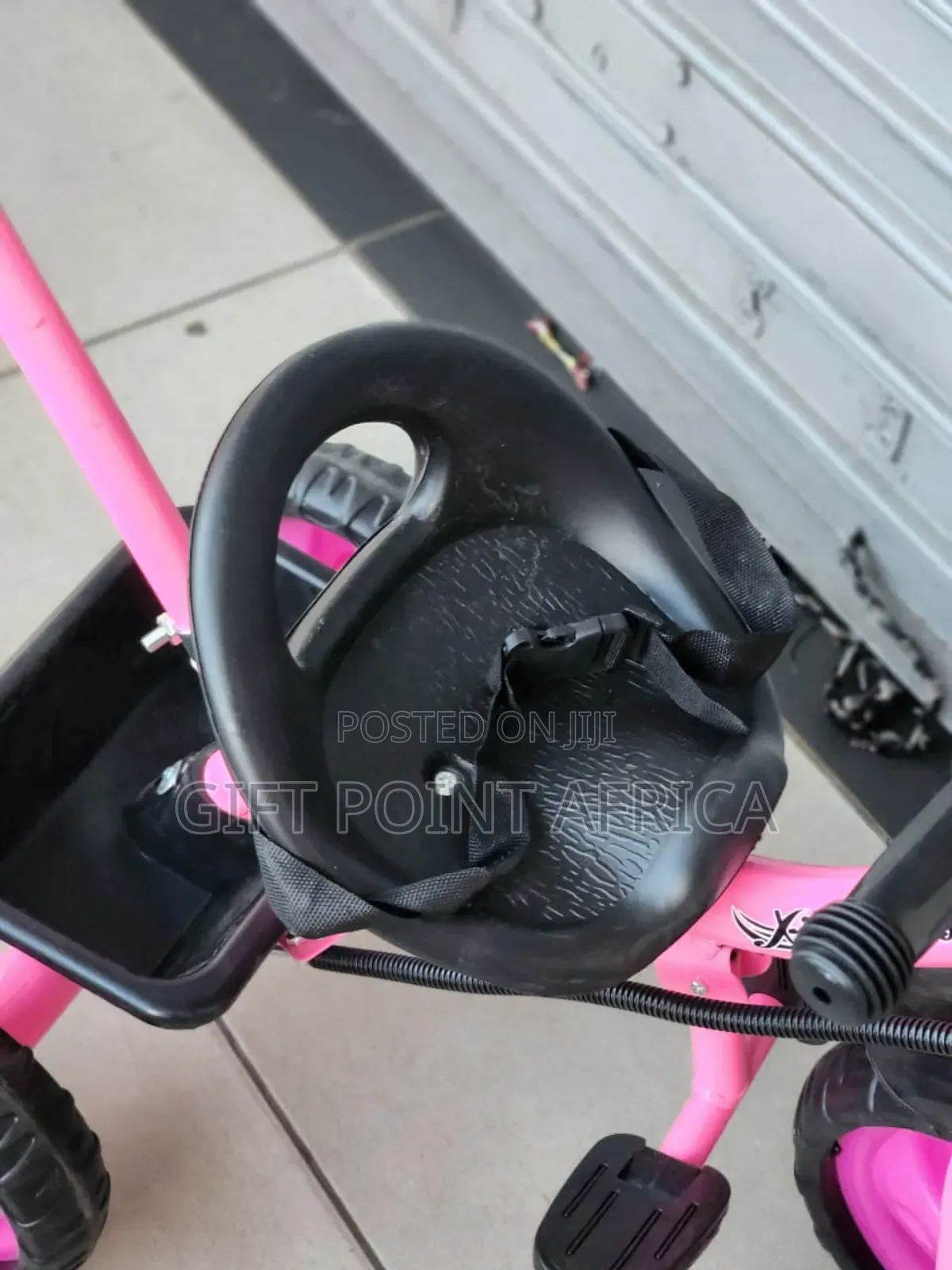 Tricycles With Push Handle,Bell,Basket And Safety Belt