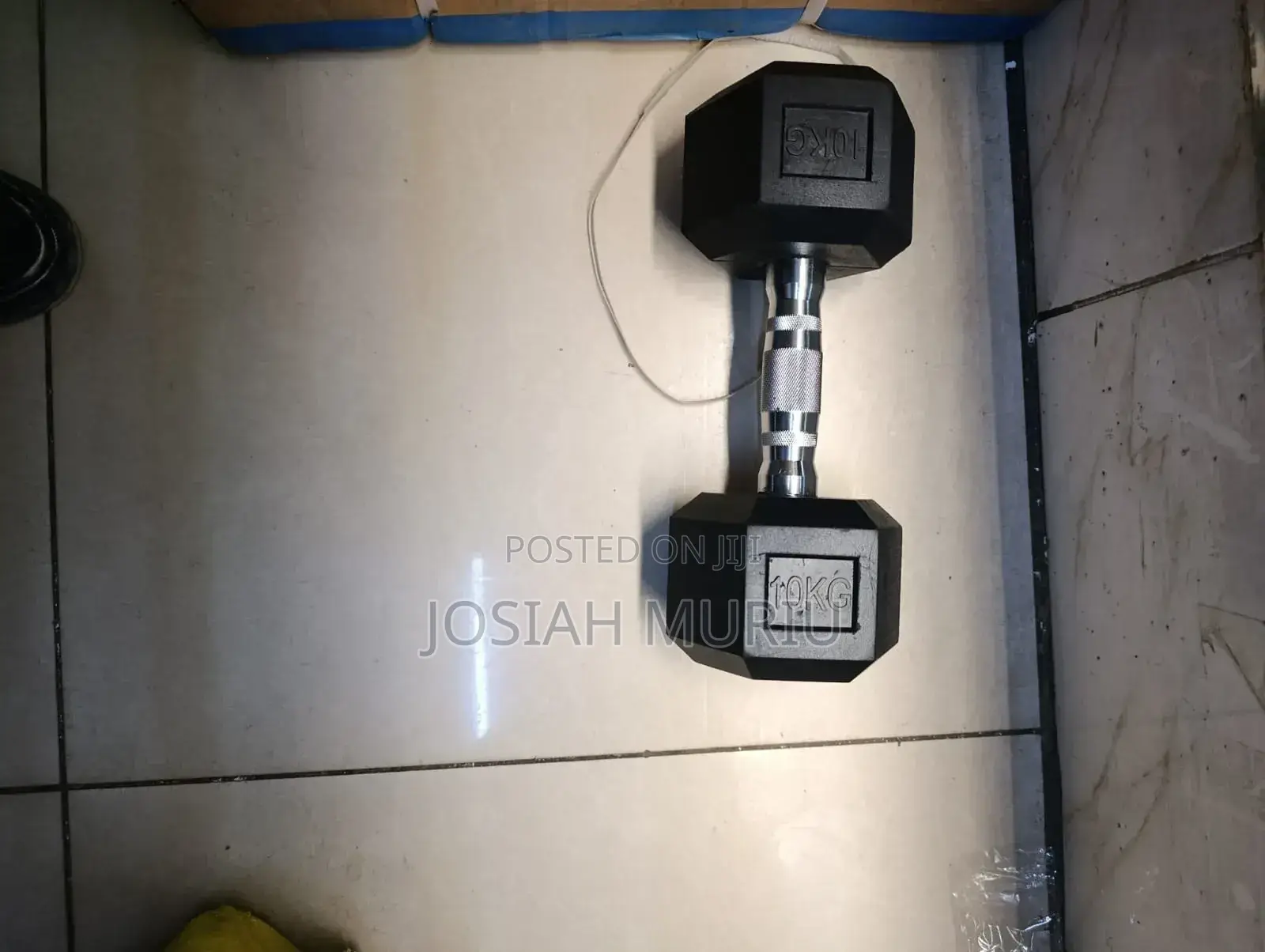 10kg Hex Dumbbell – Gym-Quality Free Weight (Per Hand)