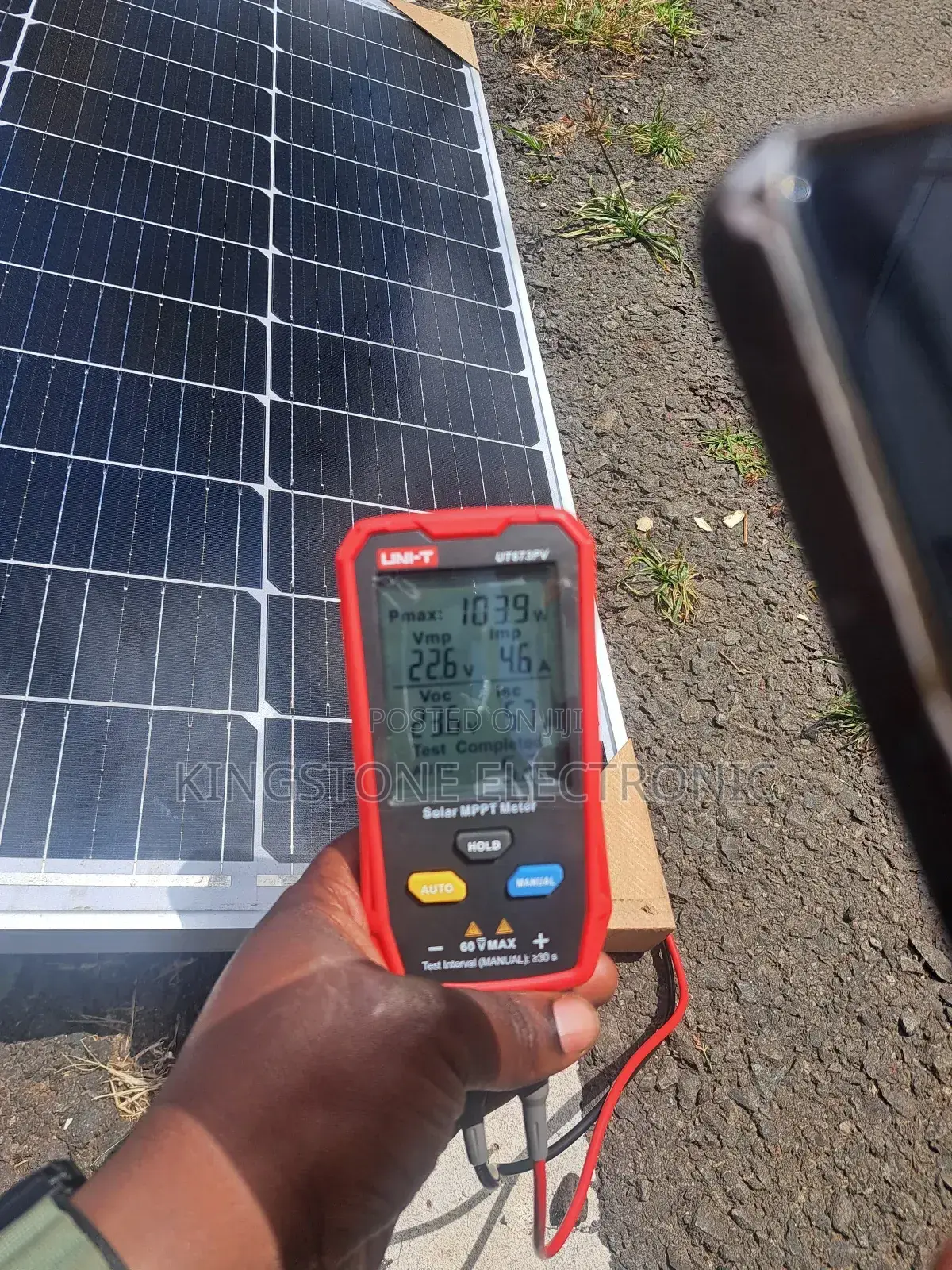 Solar Panels Multiple MPPT Meter