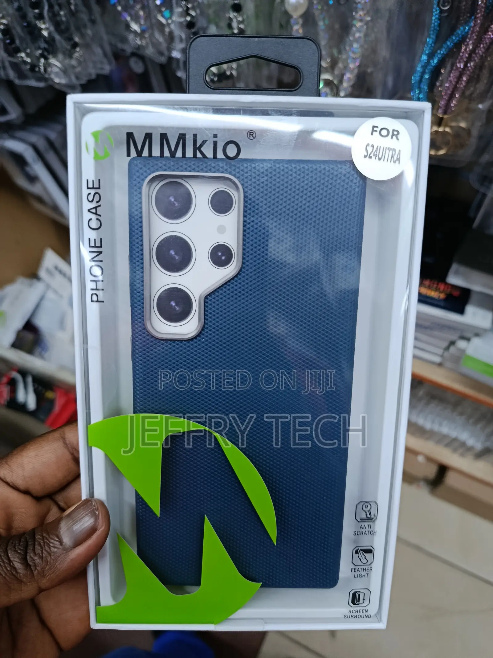 Aookay Samsung S24 Ultra Phone Case With Carbon Fiber Pattern