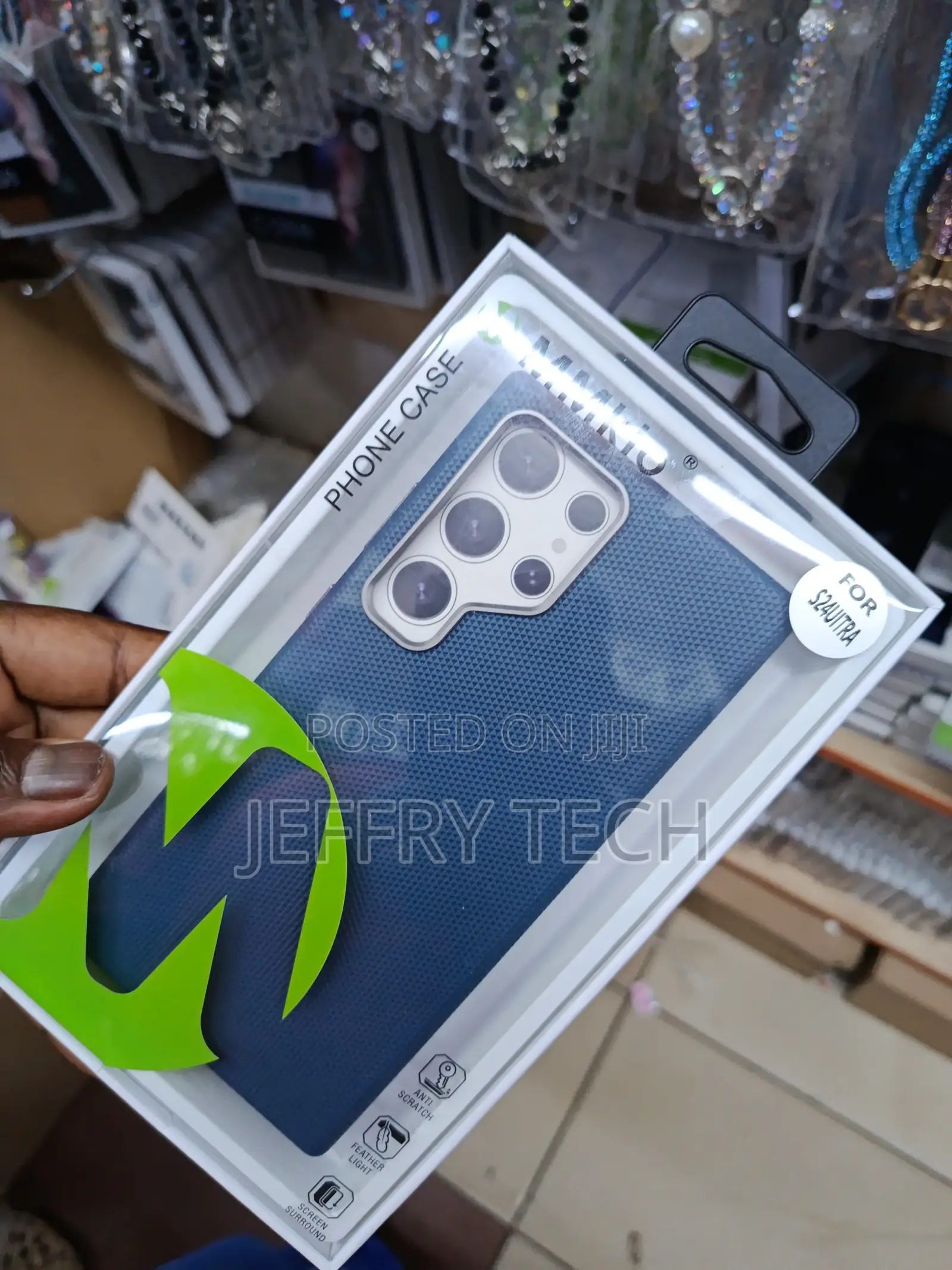 Aookay Samsung S24 Ultra Phone Case With Carbon Fiber Pattern