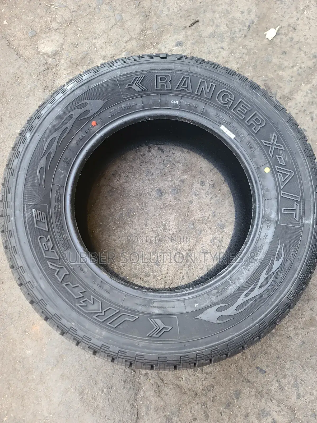 265 /65 R17 Jk Tyres Ranger X a/T All-Terrain [Made in India]