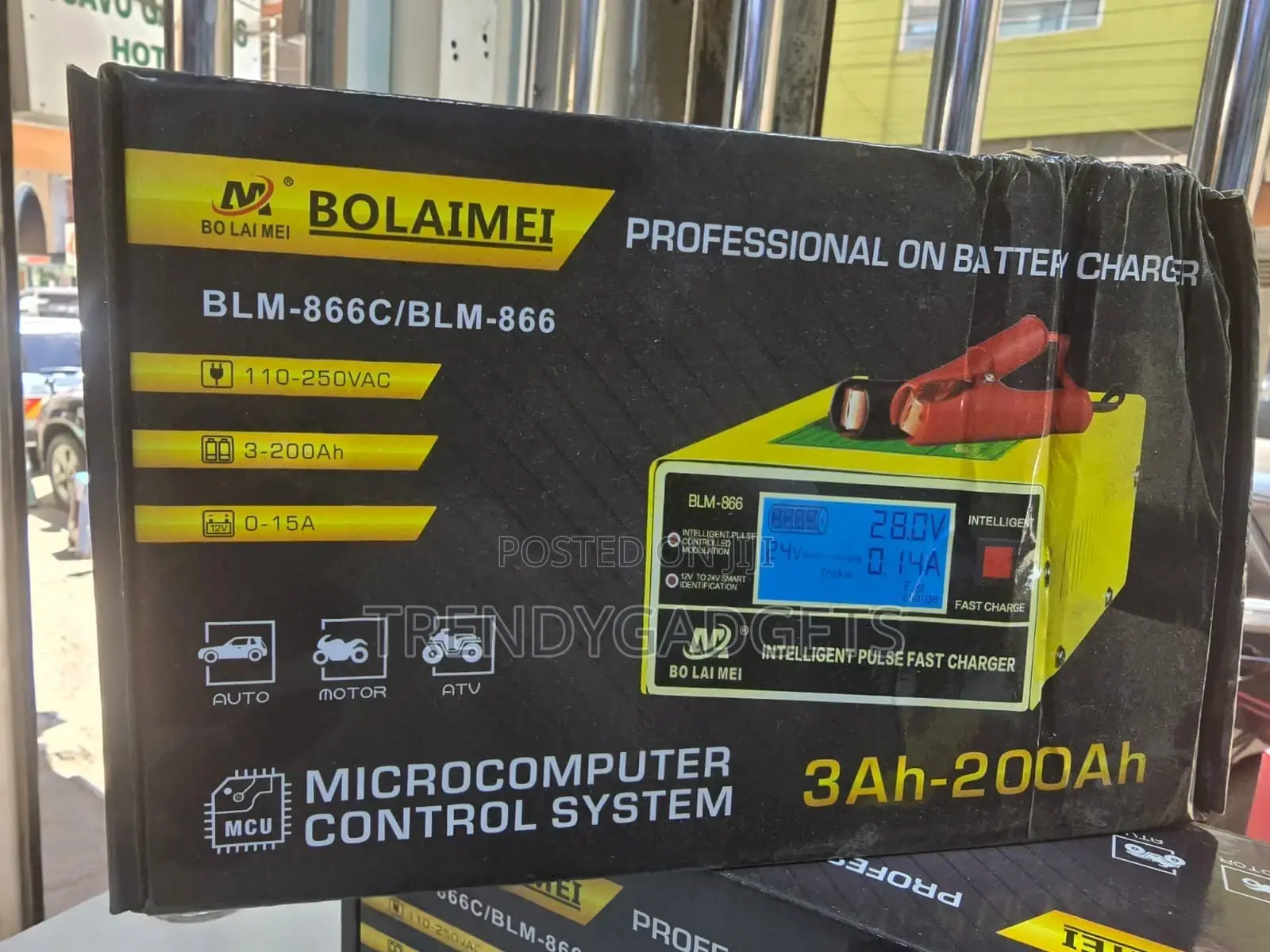 Automatic 12v/24v Pulse Battery Charger 3-200ah – Bolaimei
