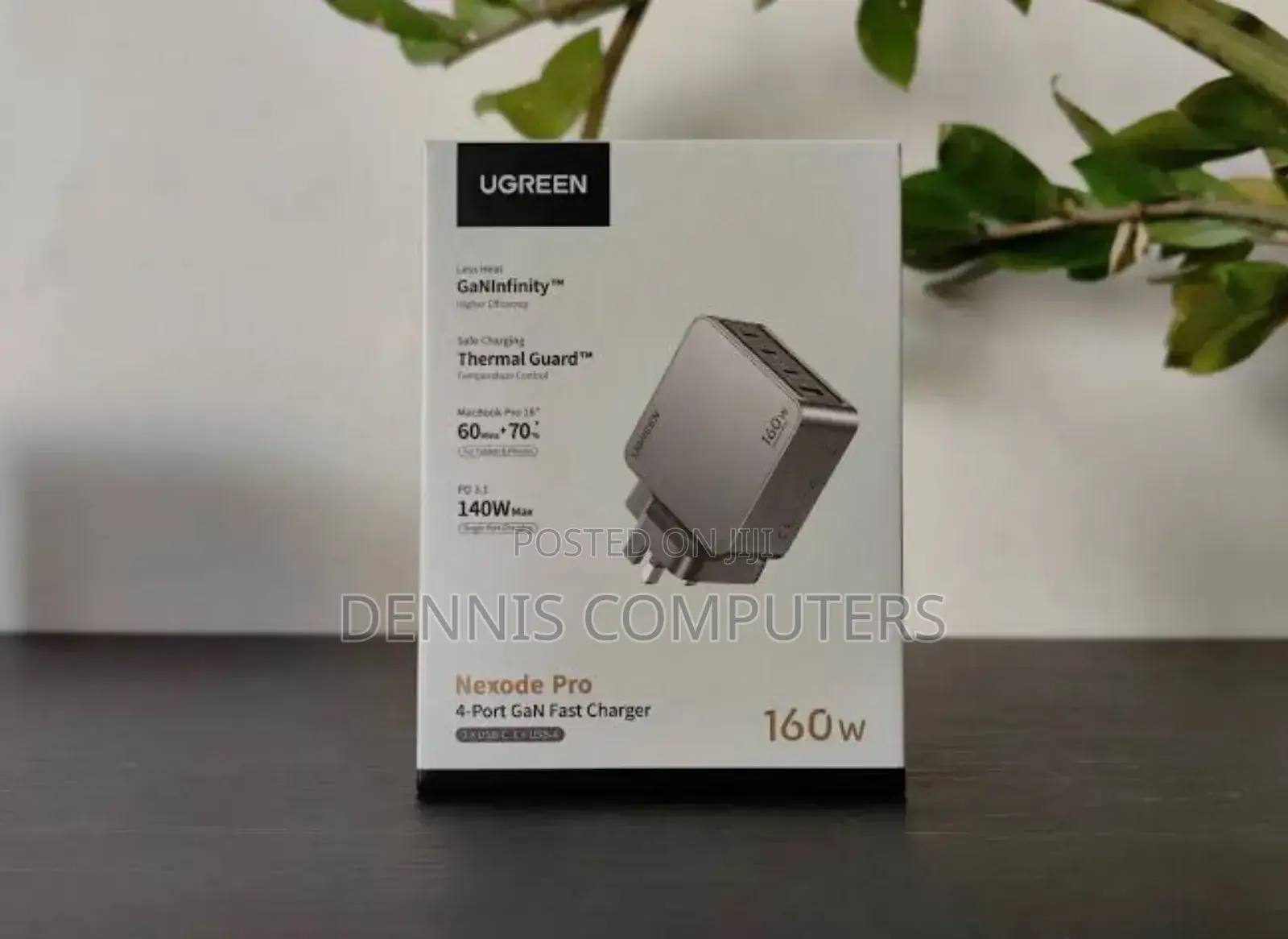 Ugreen Nexode Pro 160w 4-Port Gan Fast Charger - X763