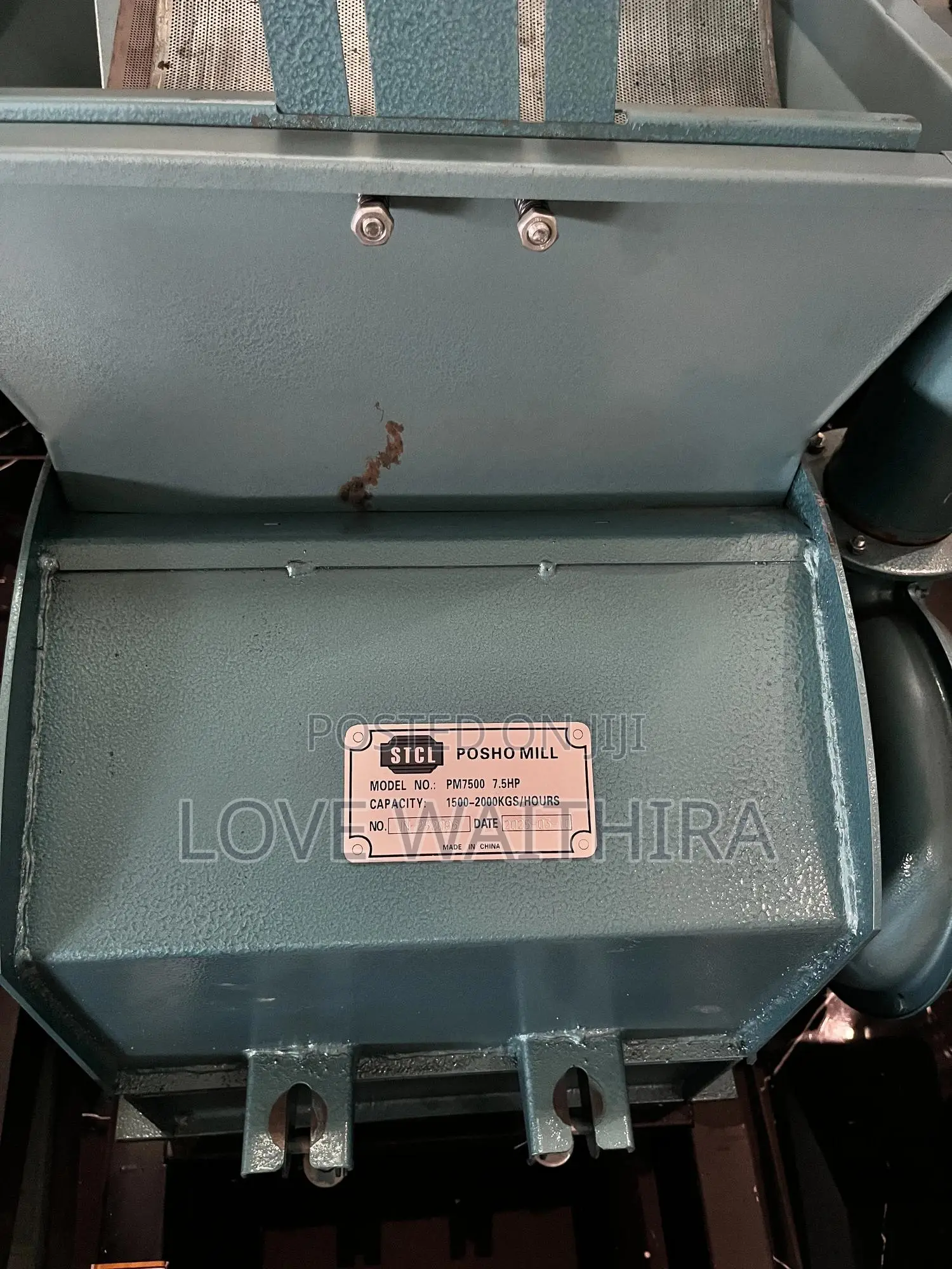 7.5hp STCL Grade 1 2 Posho Mill