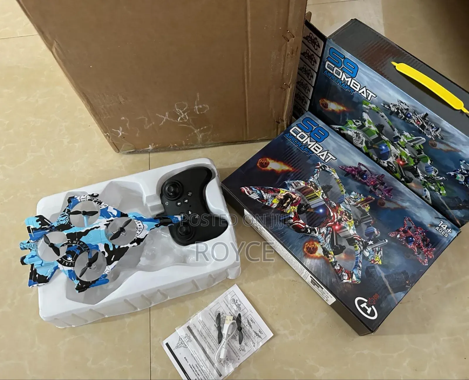 S8/S9 Combat Aircraft Toy