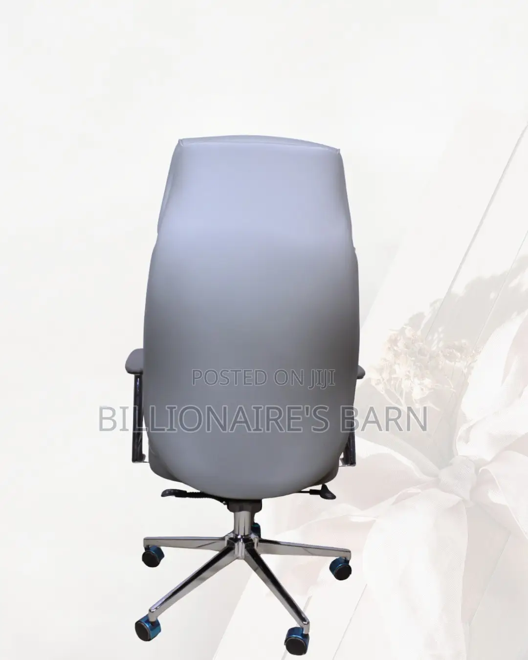 Swivel Clean Executive — Chair Quiet-Roll| Same-Day Delivery Available