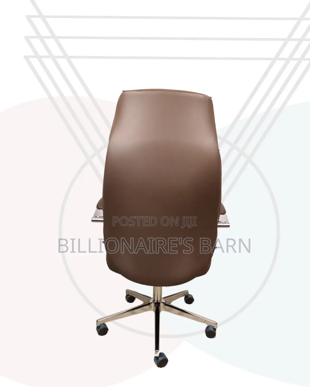 Executive Supportive Base Chair Brown | Comfort Meets Style