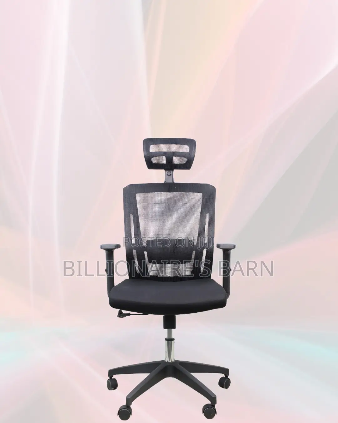 Lightweight Mesh Office Chair | Nylon Base, Solid Support
