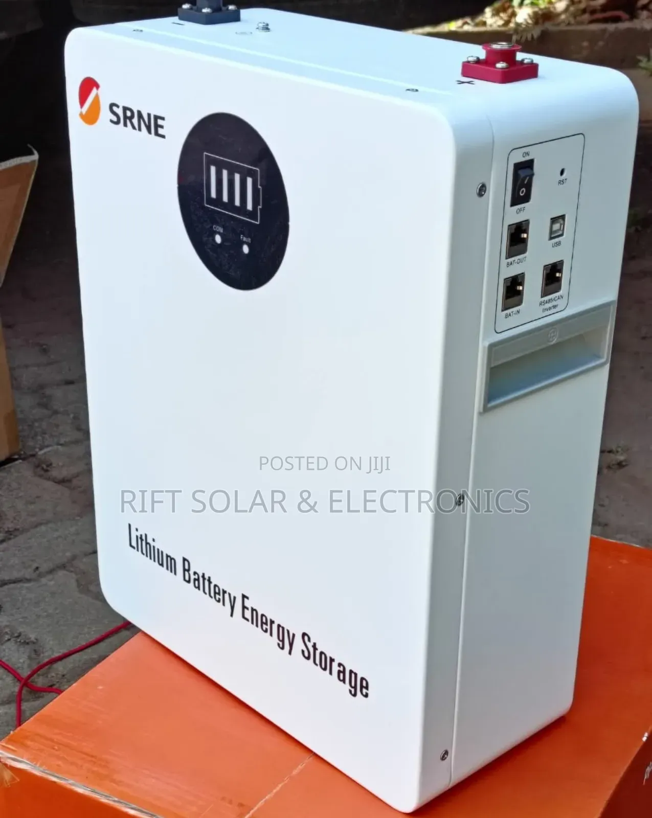 Srne 2.56kwh - 24v Best Quality Lithium 100ah Solar Battery 6000 Cycle