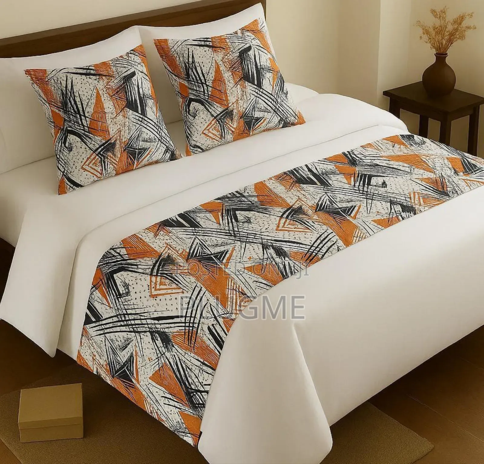 3 in 1 High Quality Heavy Cotton Bed Runners Sets