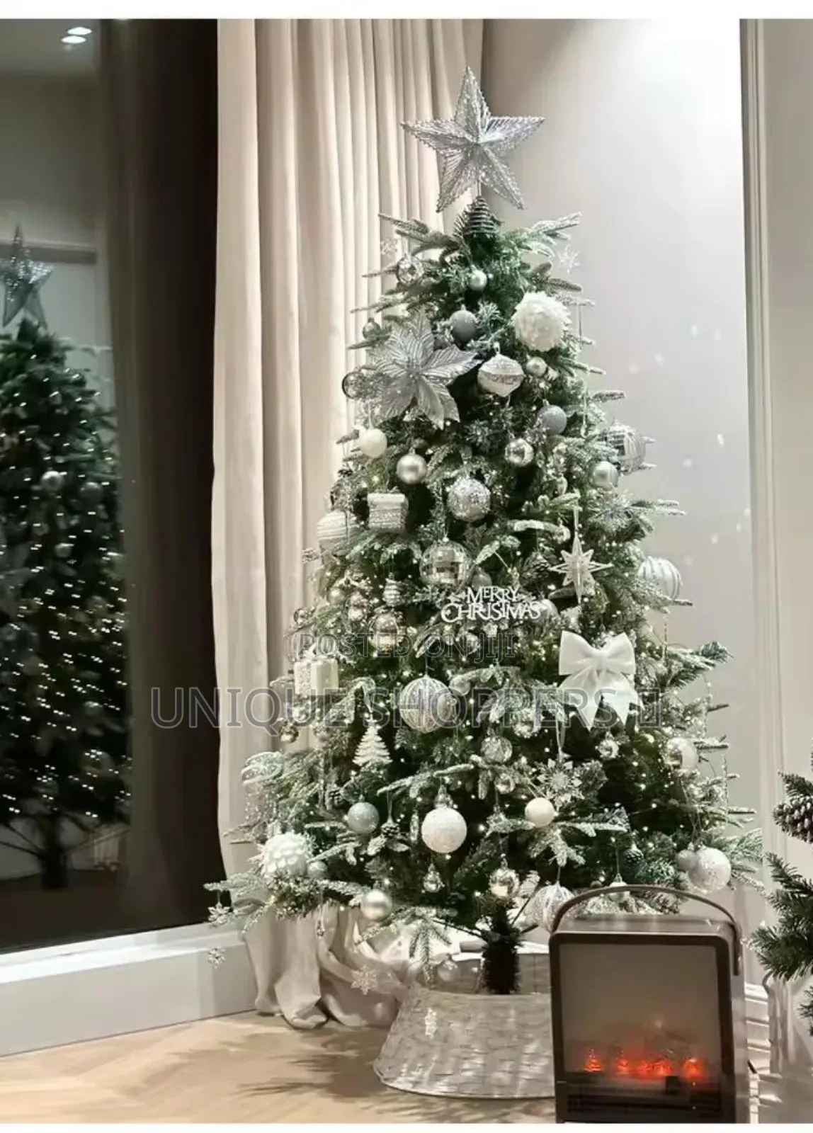 2.4meters 8ft Premium PVC Prelit Christmas Tree