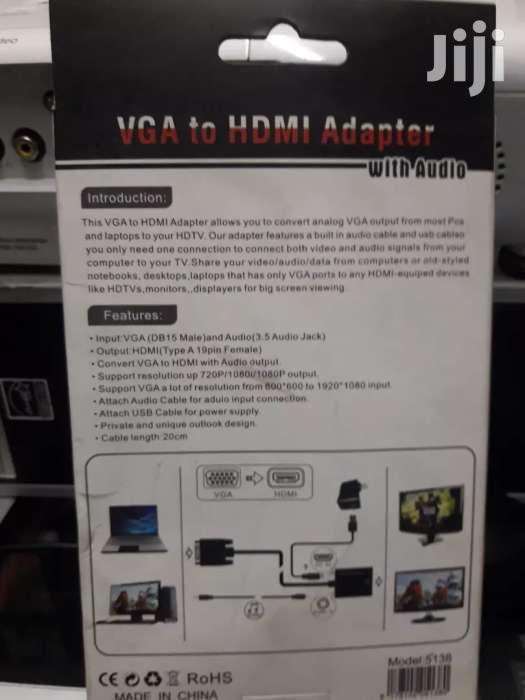 Vga to Hdmi Adapter