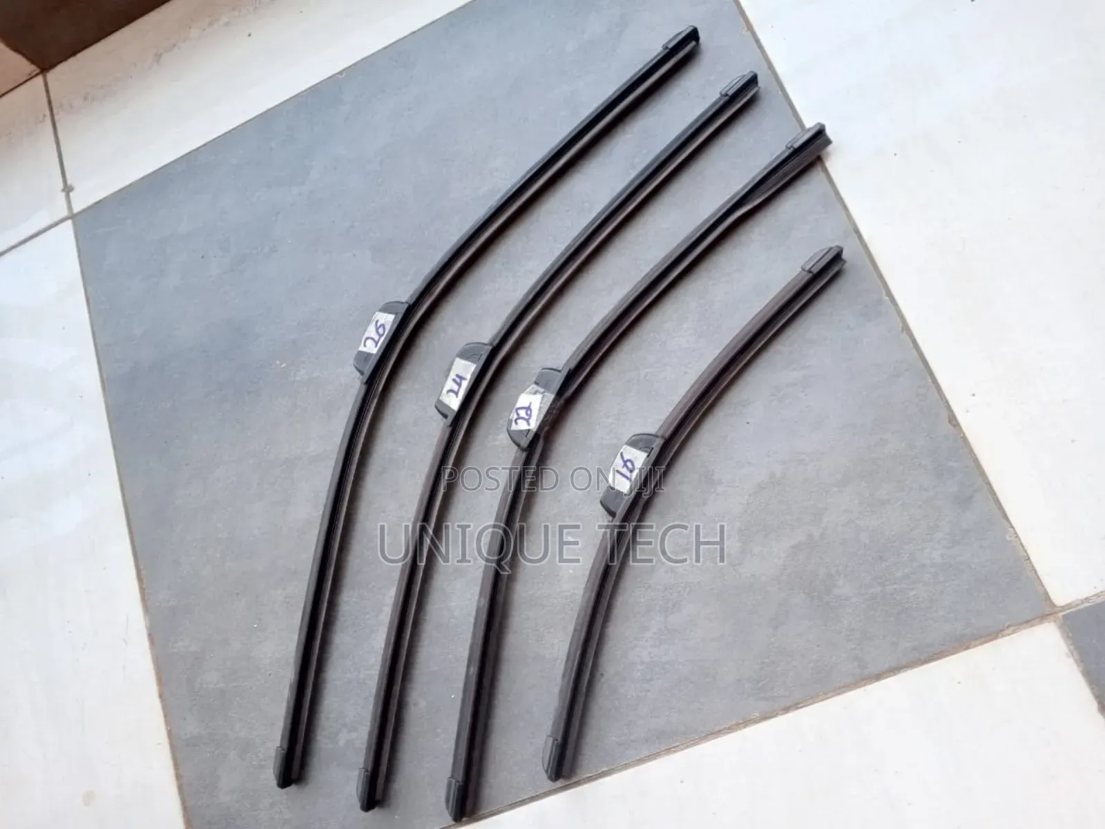 Universal Soft Wipers 2pcs 14" 16" 18" 20" 22" 24" 26"