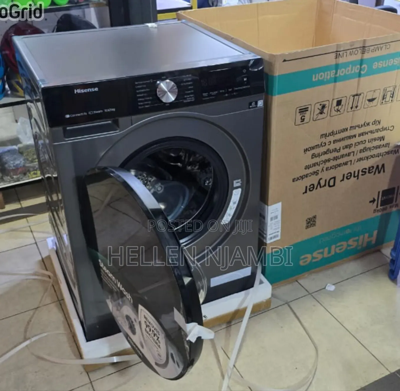 Hisense 10kg Wash and Dry Front Load Washing Machine