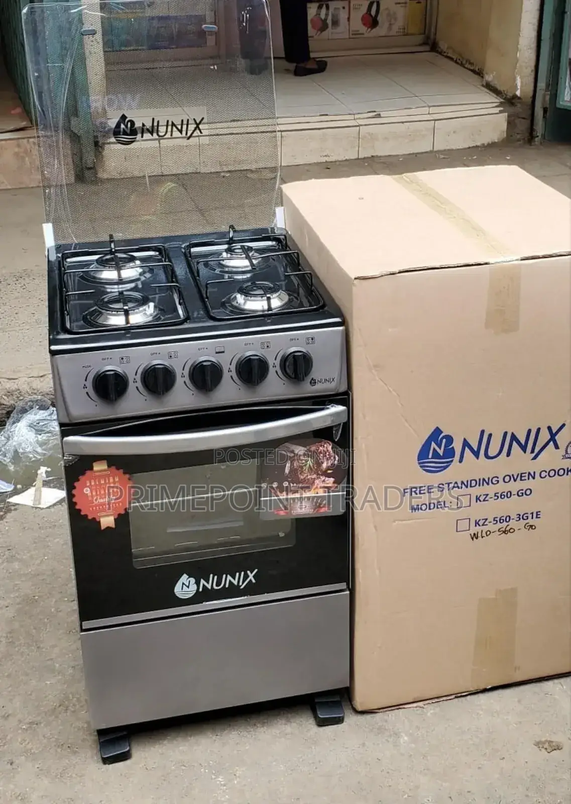  Nunix 50×55 Full Gas Standing Oven – Your Modern Kitchen Upgrade