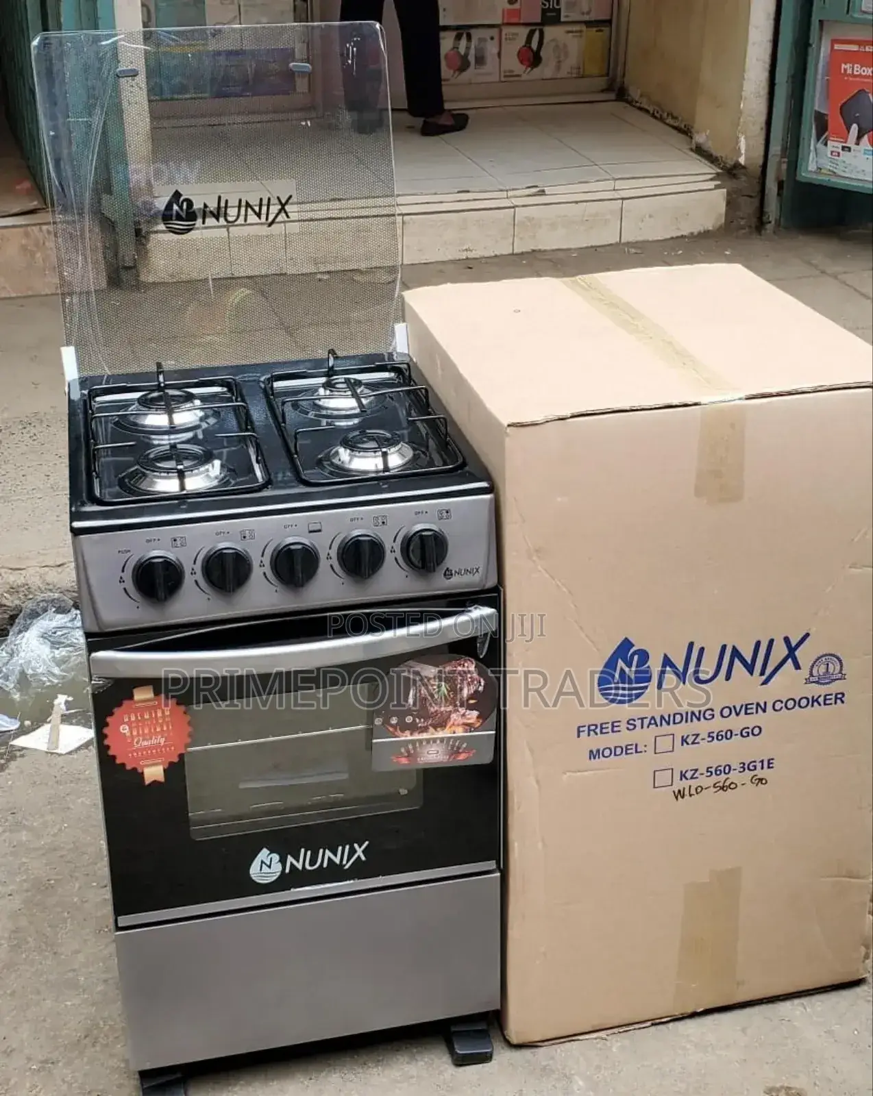 New Model Nunix 50×55 Gas Cooker – Compact Size, Big Performance