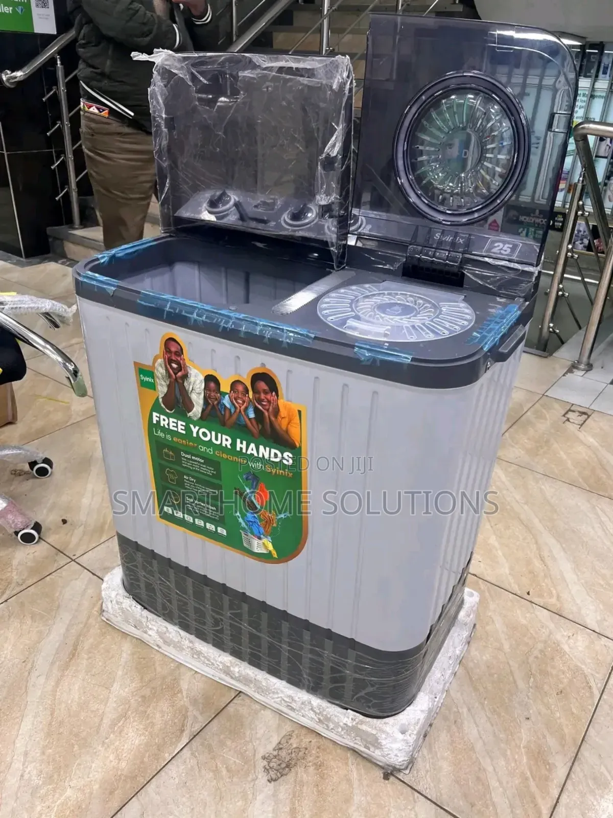 Syinix 10kgs Top Load Twin Tub Washing Machine