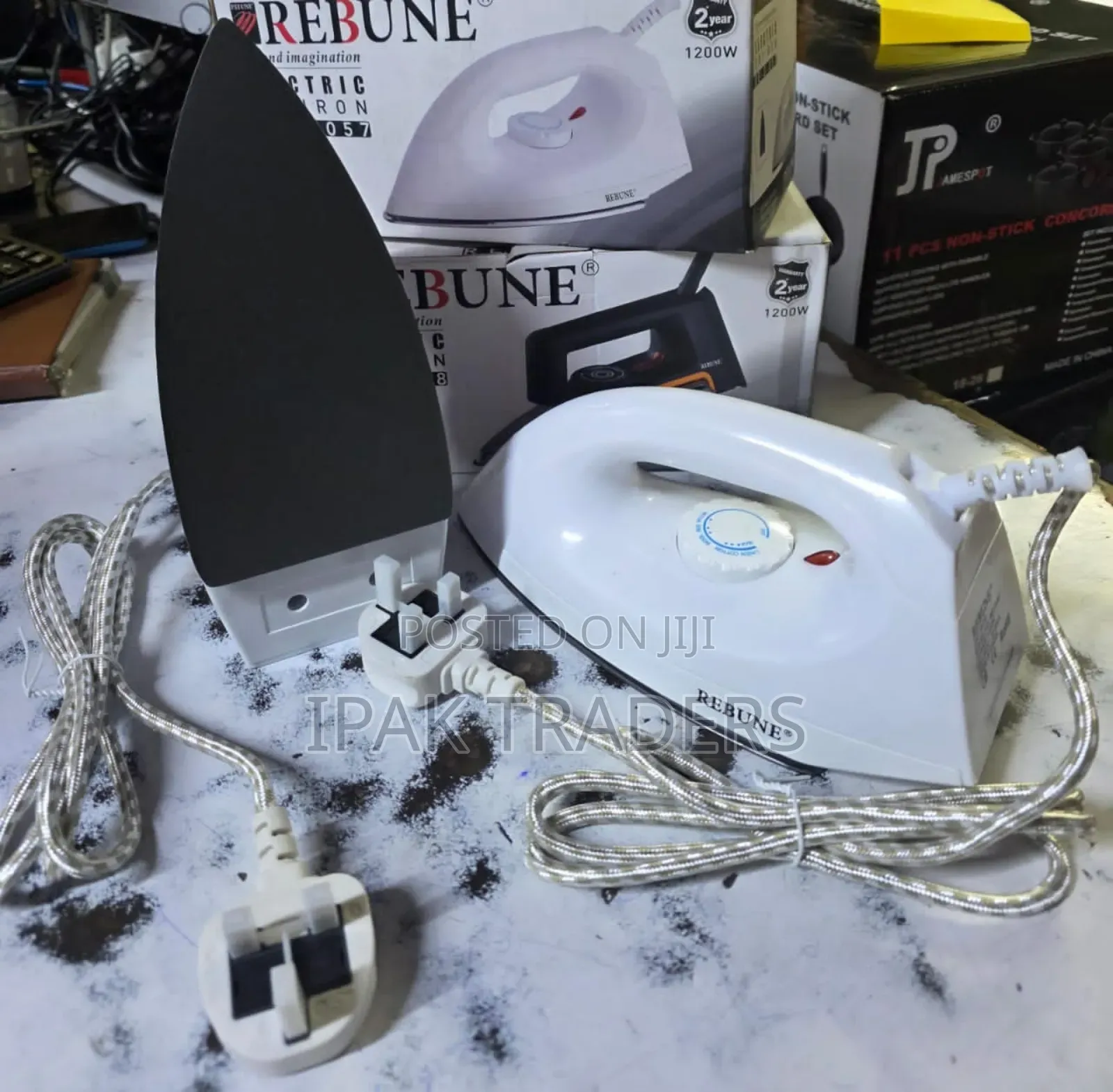 Rebune Dry Iron Box Dry Original Warranty