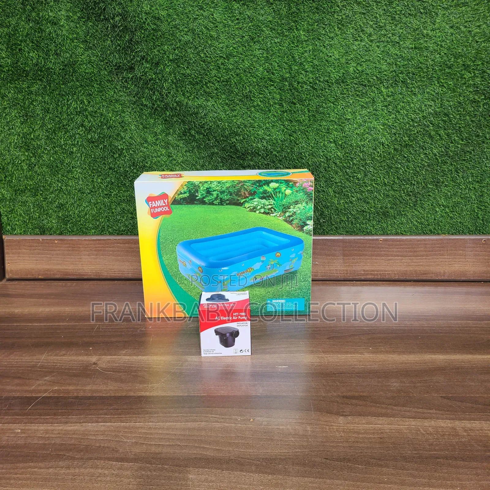 Family Fun Swimming Pool + Electric Pump.