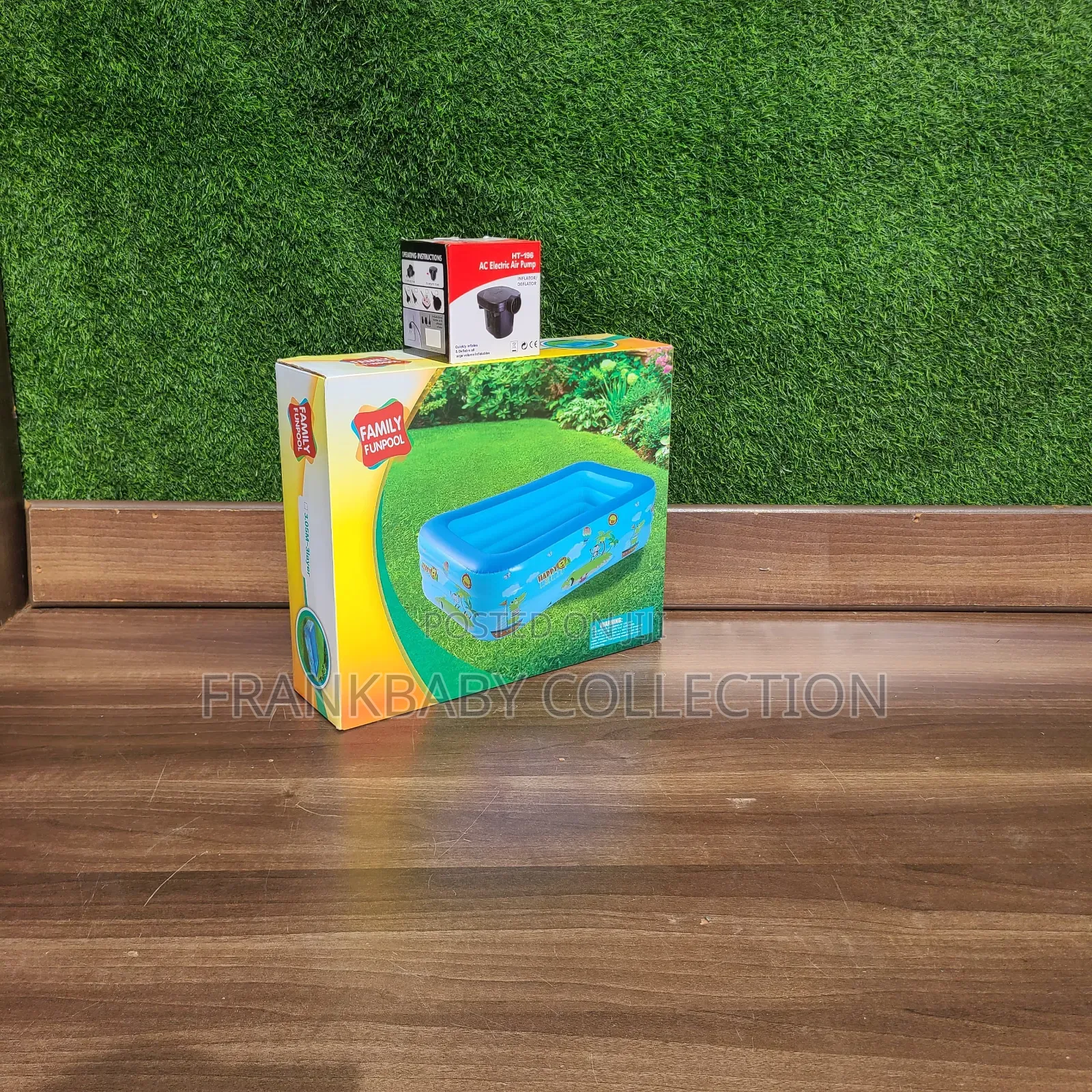 Family Fun Swimming Pool + Electric Pump.