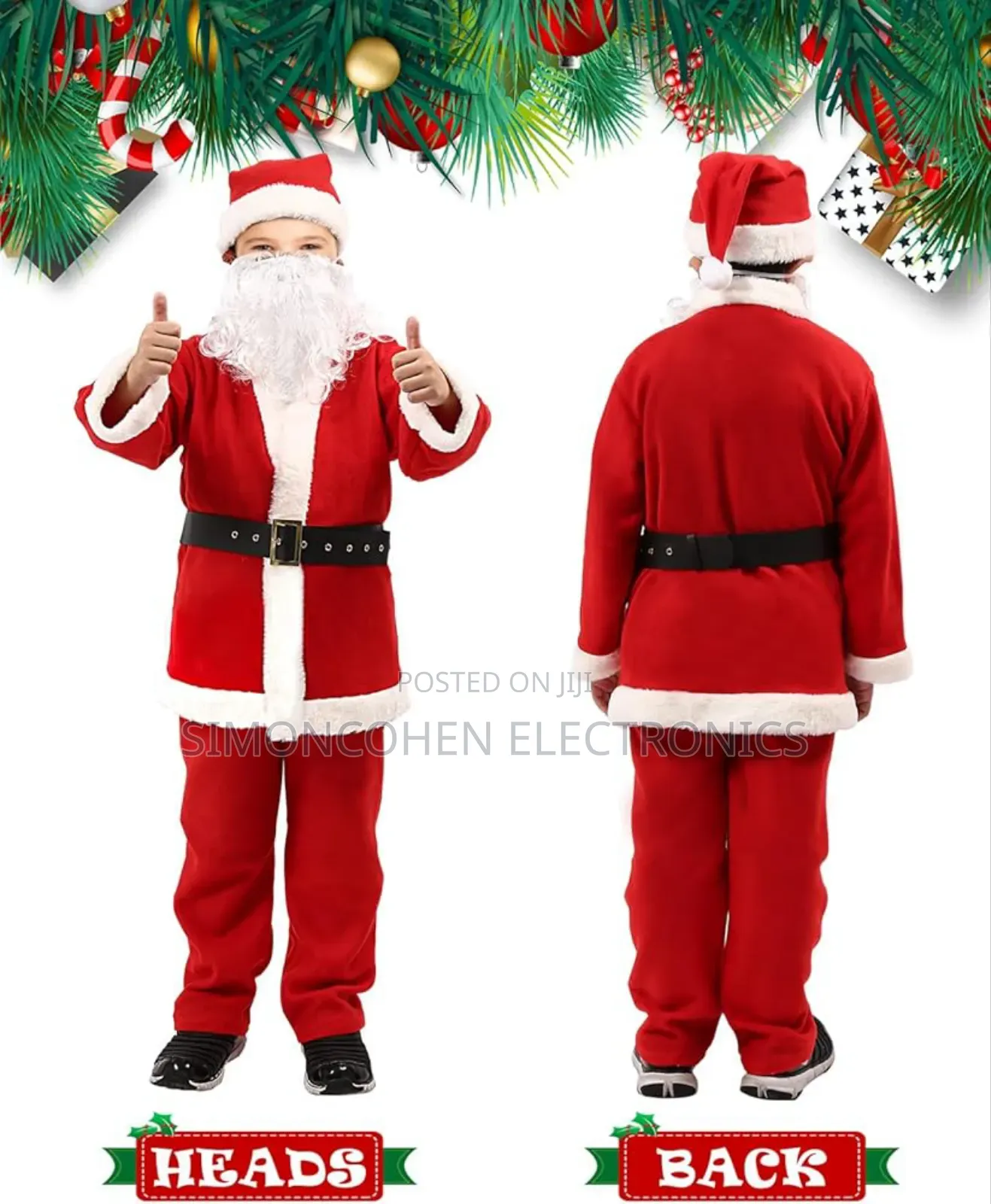 Santa Adults Christmas Outfit