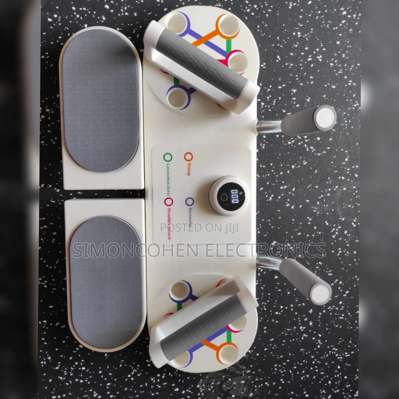 Smart Push Up Board With Resistance Bands And A Timer