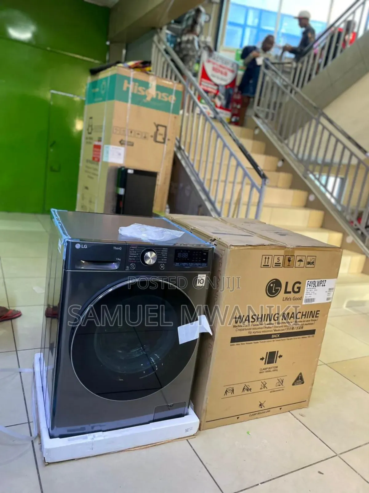 Lg 12kg Washing Machine | Turbowashtm360 | Ai DDTM | Steam+Tm