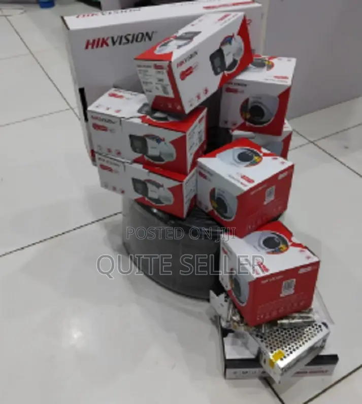 8channel Hikivision DVR Complete Channel Kit Smart Hybrid Light 2mp