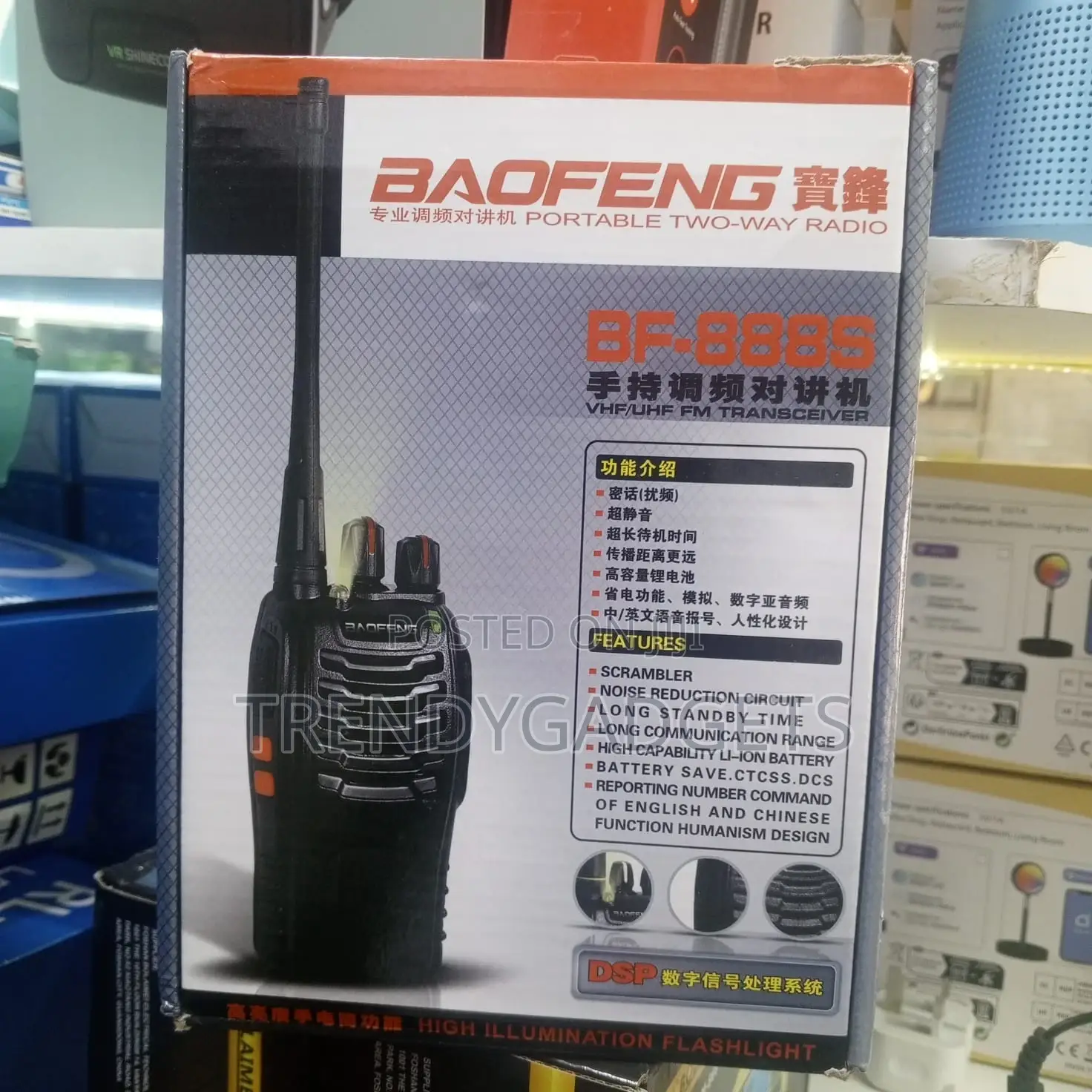 Baofeng Bf-888s Professional Two-Way Radio | Uhf Long-Range