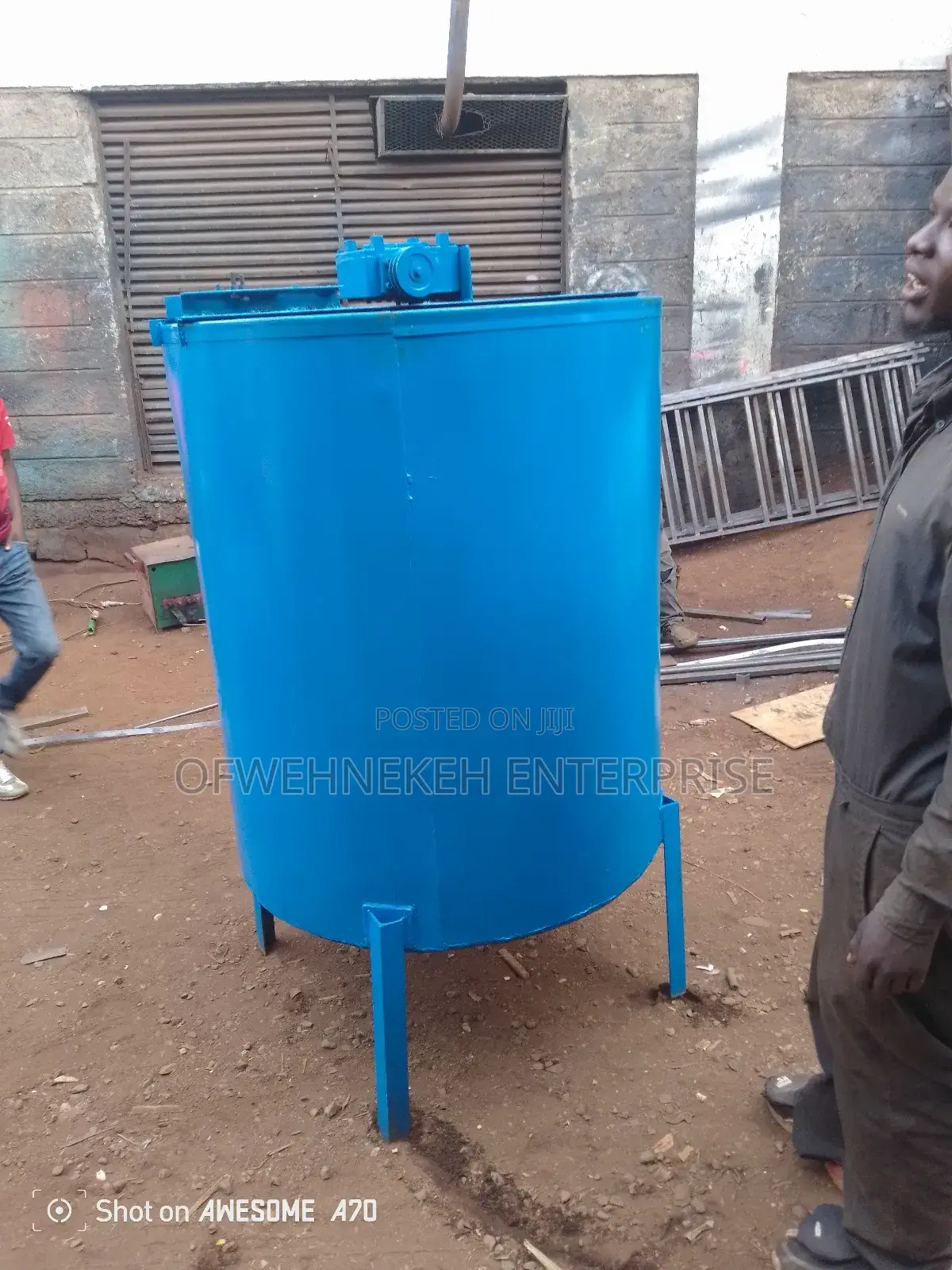 Sapofication Mixer Tank