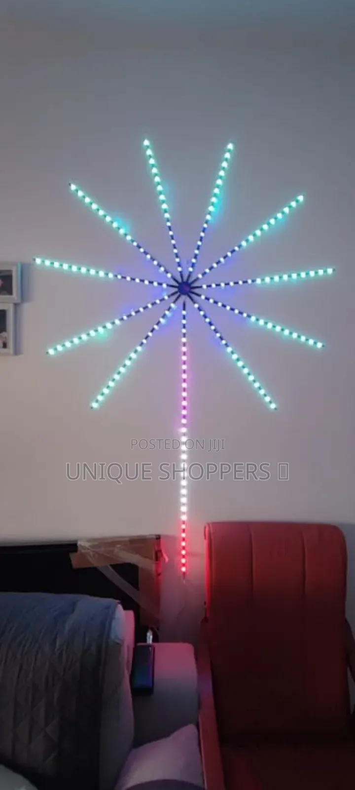 High Quality *Smart Control Ic Led 5v RGB Fireworks Light With Remote