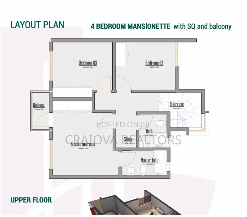 4bdrm Townhouse/Terrace in Kings Lotus, Gataka for sale