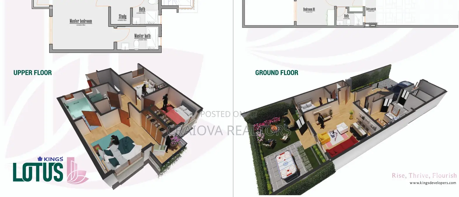 4bdrm Townhouse/Terrace in Kings Lotus, Gataka for sale