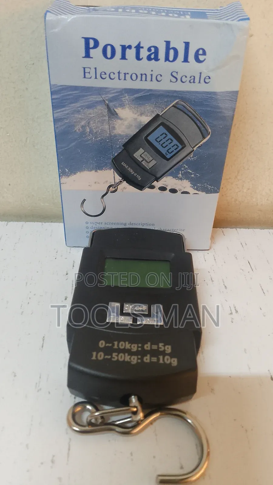 Portable Electronic Scale 50kgs.