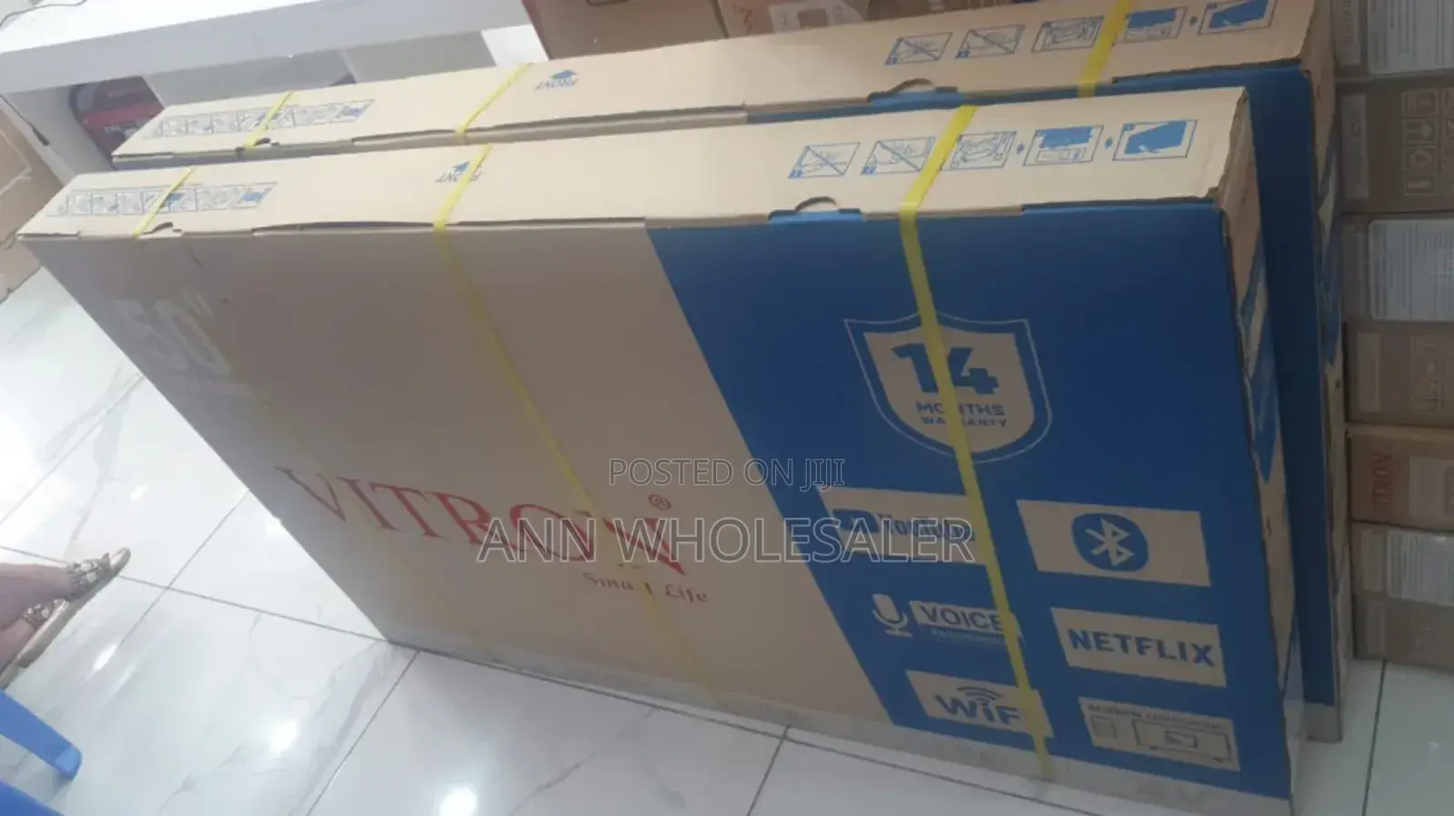 New In Market Vitron 50 Inch Smart Android Tv