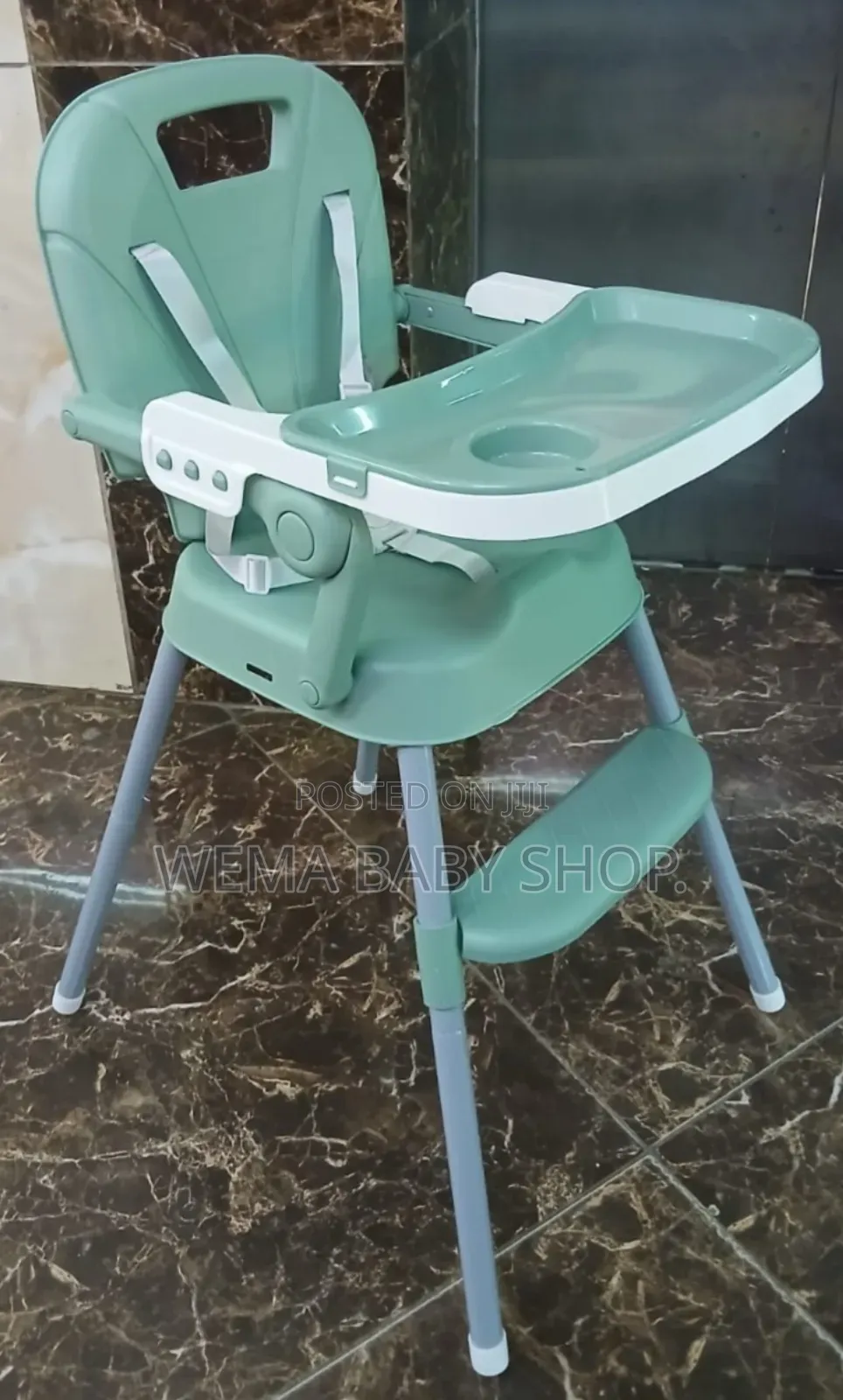 Convertible 3-in-1 Baby High Chair.