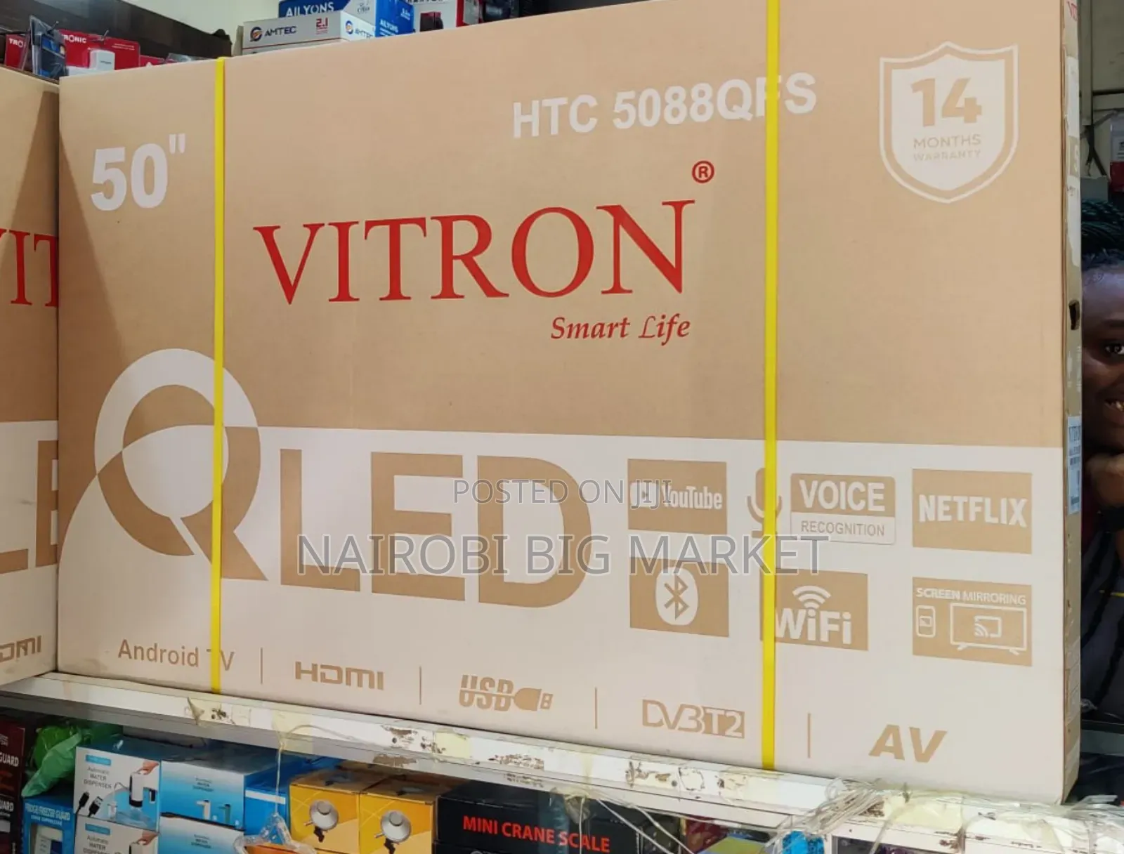 Qled 50 Inch Vitron Tv