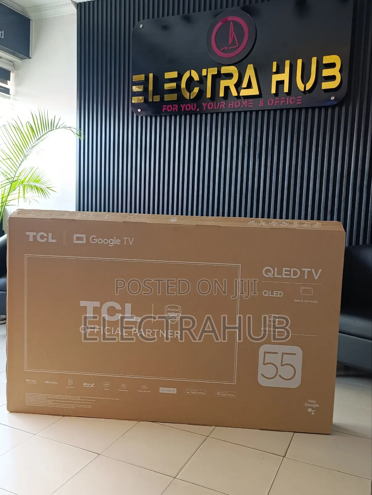 TCL 55 Inch T6D Qled Smart TV Brand New Sealed