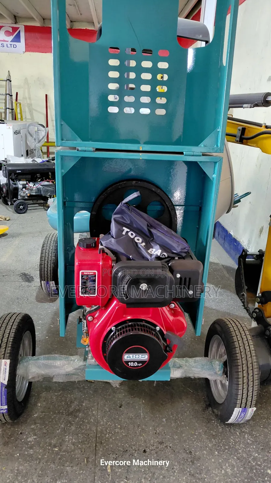 Aico Japan 500litres Diesel Concrete Mixer Machine With 10hp Engine.