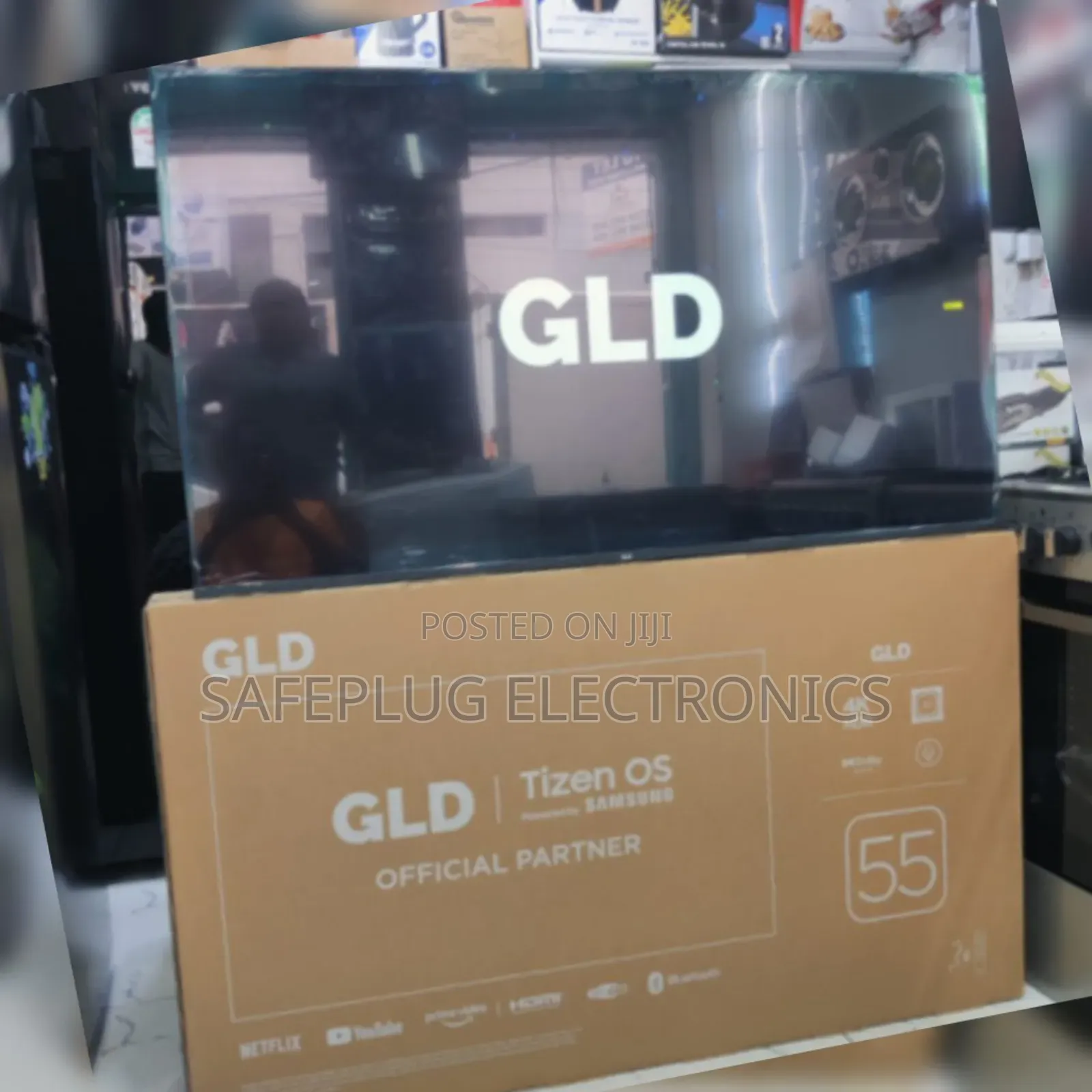 55-Inch GLD Smart Tv (Tizen Os by Samsung) - Hd Crystal Display